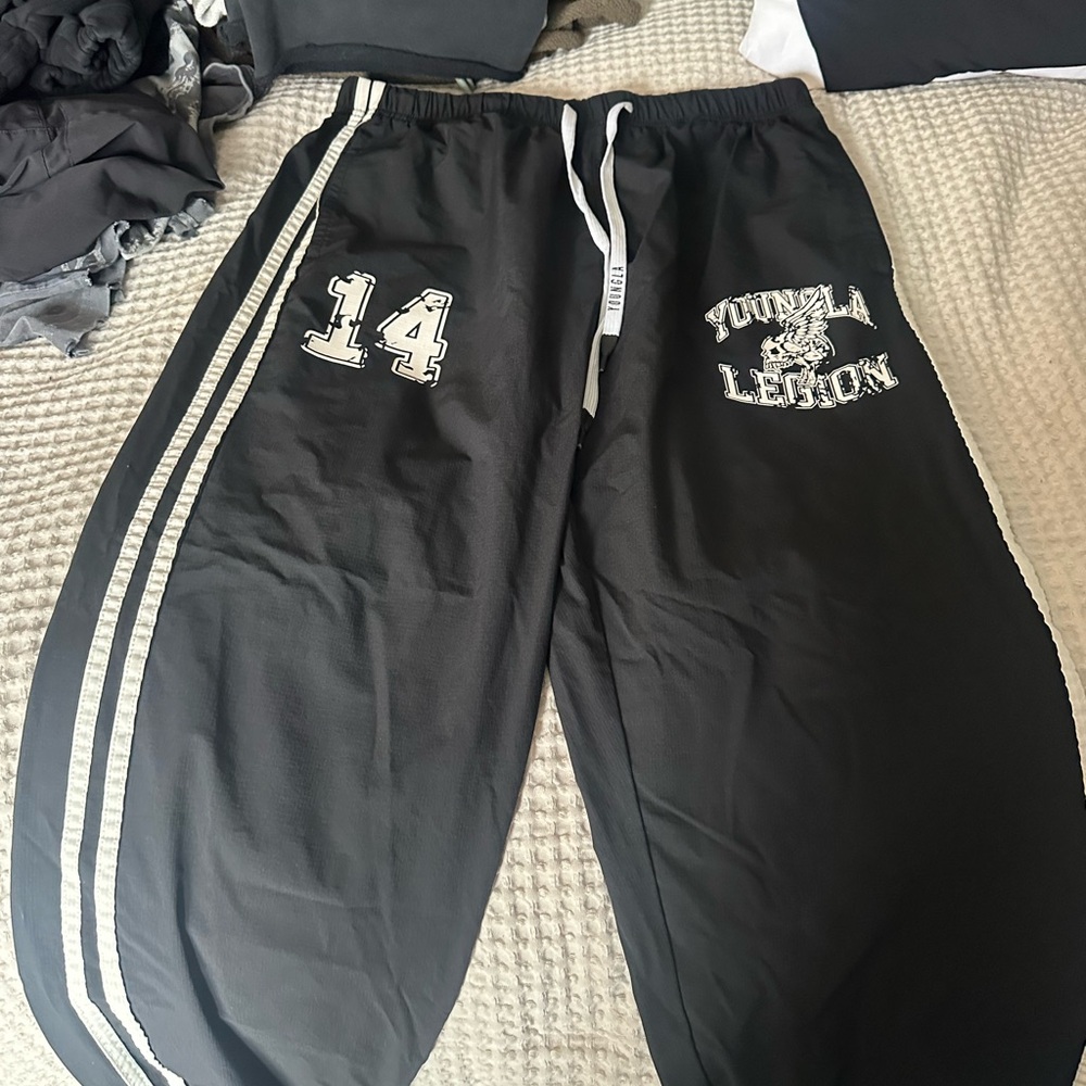 YoungLA Black & White Sweats
